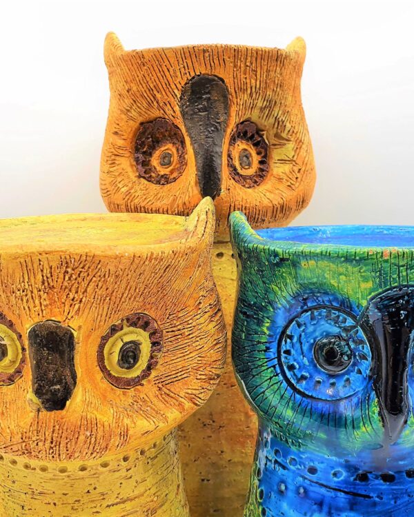 Bitossi Pottery Owls